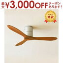 【最大3000円OFFクーポン※お買い物マラソン】シーリングファン | シーリング ファン 吹き抜け 阪和 木製 ウッド 薄型 おしゃれ 空調 リモコン付 ダイ...