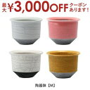【最大3000円OFFクーポン※スーパーSALE】陶器鉢 Mサイズ | 植木鉢 おしゃれ 陶器鉢 17.5cm おしゃれ シンプルポット プランター ガーデンポ...