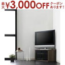 【最大3000円OFFクーポン※お買い物マラソン】リビング収納 チェスト キャビネット タンス テレビ台 薄型コーナーロータイプテレビボード スモールタイプ