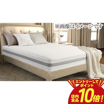 樂天商城 - 【P10倍（要エントリー）＋クーポン／お買い物マラソン】ボンネルコイルマットレス クイーン | マットレス単品 超快眠マットレス ボンネルコイル 快眠 ホテルプレミアム マットレス 敷き布団 日本人技術者設計 快適 防ダニ コイルマットレス リラックス かため 抗菌 抗