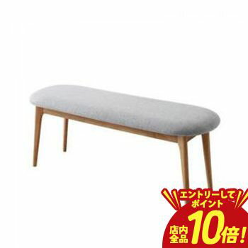 乐天商城 - 【P10倍（要エントリー）＋クーポン／お買い物マラソン】ベンチ 天然木オーク材エクステンションダイニングシリーズ ベンチ単品 2P ベンチ ダイニングベンチ チェア 椅子 家具 インテリア 食卓 天然木 オーク材 北欧風 モダン シンプル おしゃれ 高級感 快適 座り心地