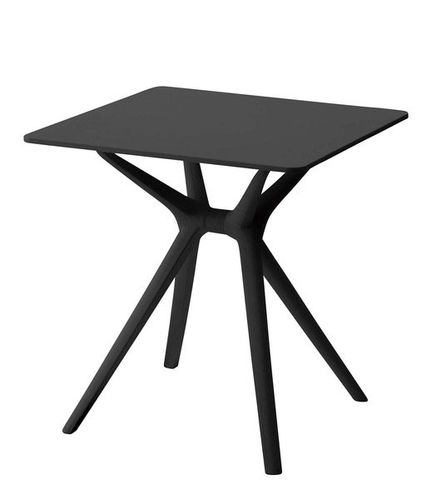 【最大3,000円OFFクーポン有!PT3倍!スーパーSALE】テーブル | カフェテーブル リビングテーブル 70cm ダイニングテーブル 1人用 おしゃれ シンプル 一人暮らし ブラック ホワイト ワークスペース カフェスペース ポリプロピレン製 耐水性 お手入れ簡単 組立品 簡単組 [3]