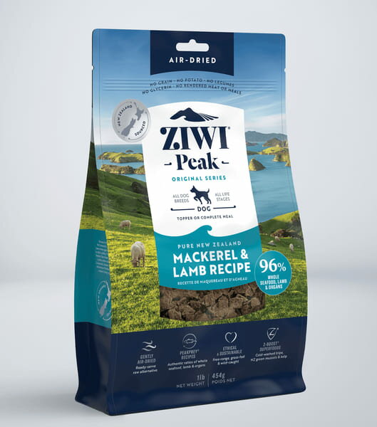 【最大3,000円OFFクーポン有！PT3倍！スーパーSALE】ZiwiPeak ZIWI ジウィピーク エアドライ ドッグフード マッカロー＆ラム ドッグフード キャットフード ペットフード 犬 猫 犬猫 ペット 愛犬 愛猫 高齢犬 ドライ ウェット おすすめ オススメ ダイエット 簡単 素材 餌