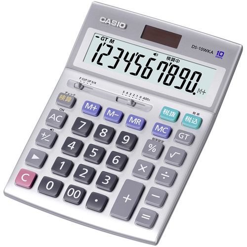カシオ 実務電卓 DS-10WKA-N | CASIO 電卓 カシオ 実務電卓 DS-10WKA-N | CASIO 電卓