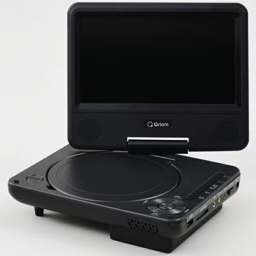 ヤマゼン ポータブルDVDプレーヤ CPD-N70 | Qriom キュリオム CPD-N70-B ポータブルDVDプレーヤー 7インチ ヤマゼン ポータブルDVDプレーヤ CPD-N70 | Qriom キュリオム CPD-N70-B ポータブルDVDプレーヤー 7インチ