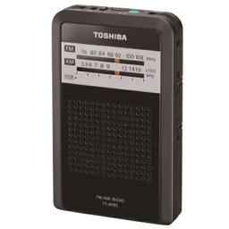 【最大3000円OFFクーポン※お買い物マラソン】東芝 ポケットラジオ TY-APR5 | TOSHIBA TY-APR5K ラジオ ブラックTYAPR5K