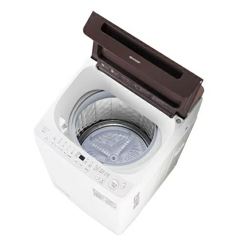 【最大3000円OFFクーポン※スーパーSALE】全国設置無料 シャープ 洗濯機 ES-SW11J | SHARP インバーター全自動 縦型洗濯機 11kg ダークブラウン ESSW11JT
