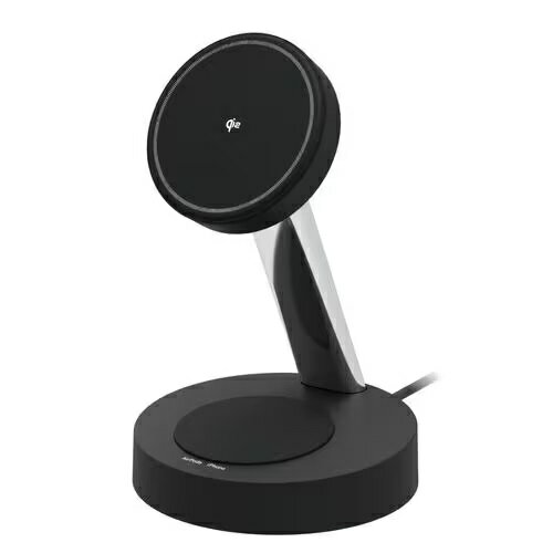 エレコム ワイヤレス充電器 W-MS11BK | ELECOM WMS11BK ワイヤレス 充電器 Qi 認証 スマホ AirPods対応 2in1充電スタンド エレコム ワイヤレス充電器 W-MS11BK | ELECOM WMS11BK ワイヤレス 充電器 Qi 認証 スマホ AirPods対応 2in1充電スタンド