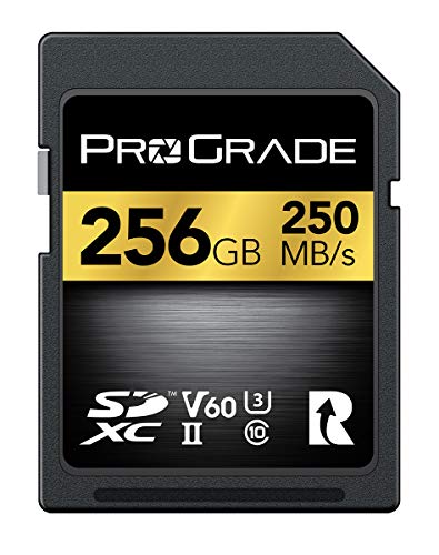 【あす楽当日発送】ProGrade Digital (プログレードデジタル) 【SDXC UHS-II V60】 GOLD 256GB 正規輸入品