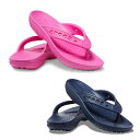 【在庫処分価格♪】crocs クロック バヤ ジビタブル フリップ 208192 エレクトリックピンク m5 w7 37-38 208192-6QQの商品画像