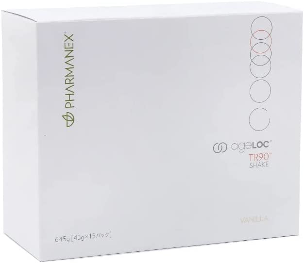 【お買い得♪】NUSKIN genLOC PHARMANEX ageLOC TR90 ニュースキン シェイク バニラ 15パック