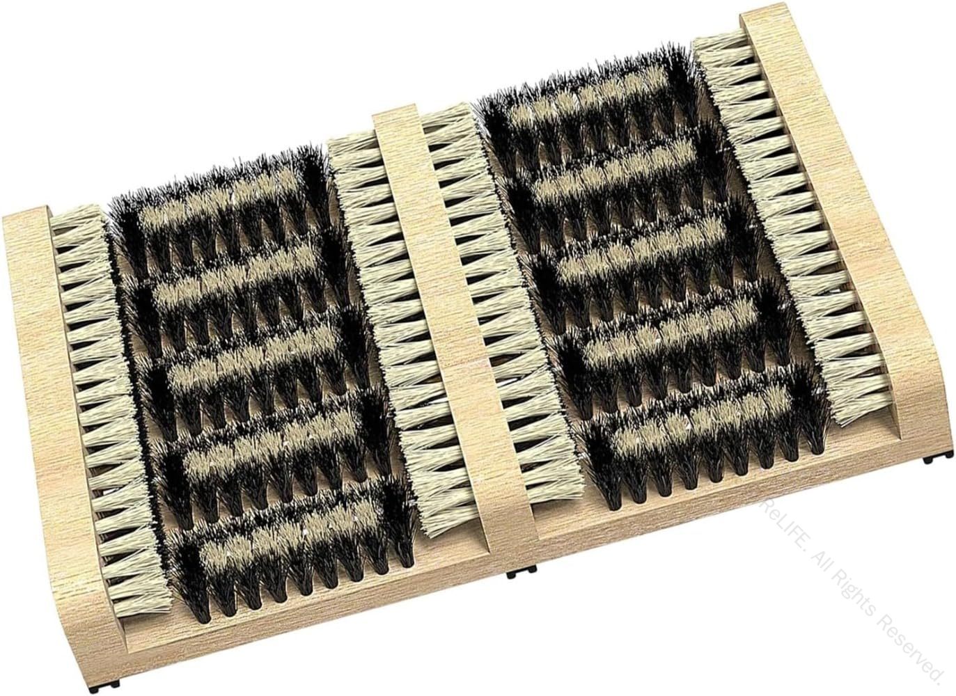 コートヤード 靴磨き シューボトムスクラバー 靴泥落とし レインブーツ用泥雪除去 小型屋外靴ブラシ 玄..