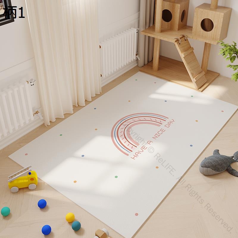 ペットマット ペット用トイレ下敷きマット フローリングカーペット 噛む予防 PVC素材 防水 滑り止め 床暖房対応 大判サイズ 多頭飼い対応 小型 中型 大型犬用 ペットフェンス サークル ケージ用 DIY設置可能