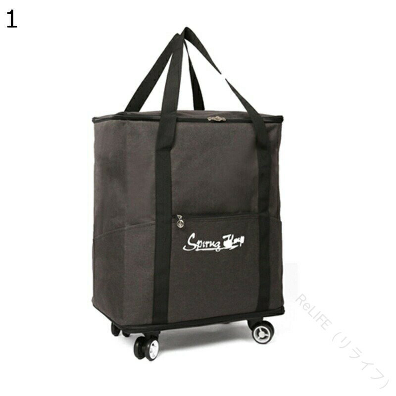 スーツケース 大容量 キャリーバッグ 手提げかばん 折り畳み式 4輪 360度回転タイヤ 撥水加工 コンパクト収納 持ち運びに便利 トロリーバッグ トートバッグ 帰省 海外旅行 引っ越し 合宿用に最適な軽量設計で快適な移動を実現する多機能デザイン