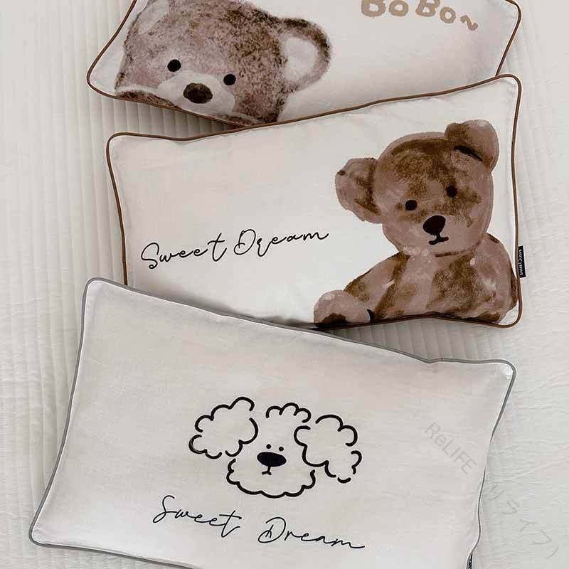 枕カバー 30×50 48×74 コットン ピローケース 抗菌 防臭 防ダニ 洗える 吸汗速乾 通気性 サラサラ 快適 健康 快眠 安眠 熟睡 毛玉にならない 洗濯機可 カラー ピロケース まくらカバー 並寸 和 北欧 おしゃれ 寝具 新生活対応