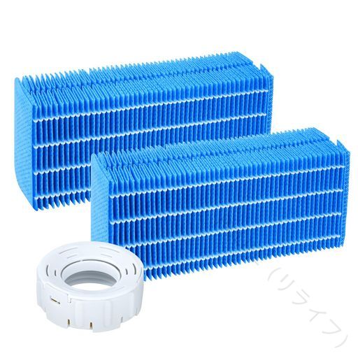 加湿フィルター2枚H011500抗菌アタッチメント1個入互換品ハイブリッド式加湿器交換用フィルターHD-KSRX..