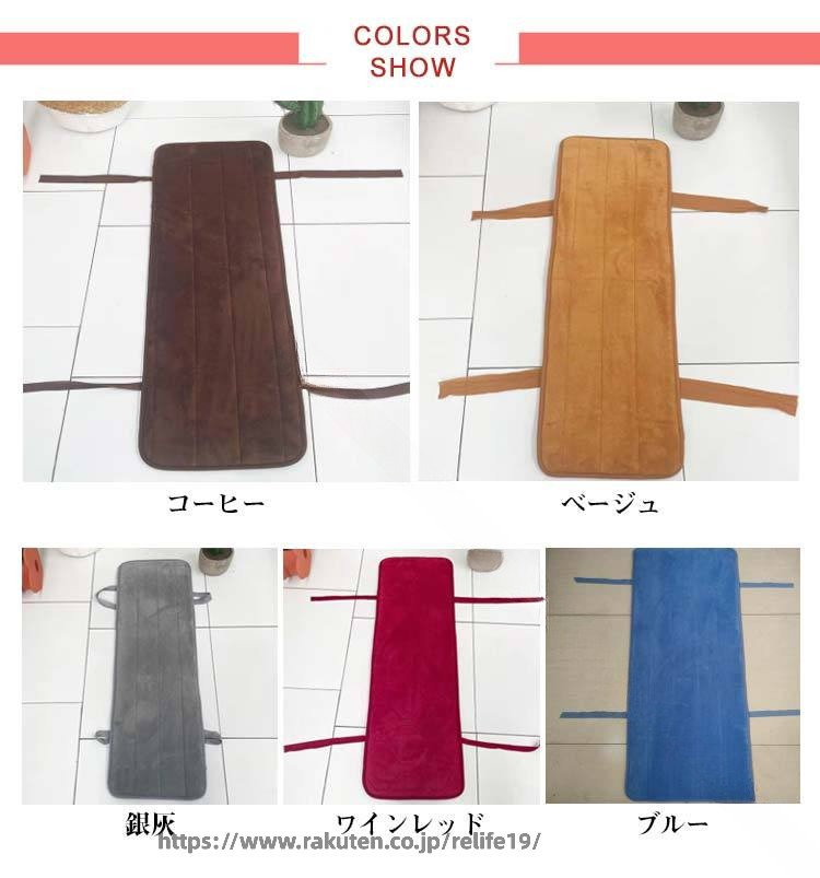 長椅子カバー 玄関ベンチ シートクッション もこもこ 無地 ローリングクッション ダイニングベンチ ベンチ用 長椅子 シンプル 全12サイズ 滑り止め ひも付き チェアパッド 長座布団 椅子用 お尻が痛くない ベンチシート 滑り止め クッション 屋外 お洒落 着脱式 屋内 使用可 [2]