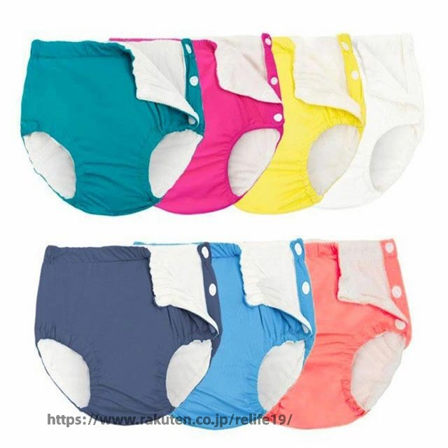 6ヶ月 2歳 スイムパンツ オムツ機能付き 水遊びパンツ 3歳 3層構造 水着 オムツ キ...