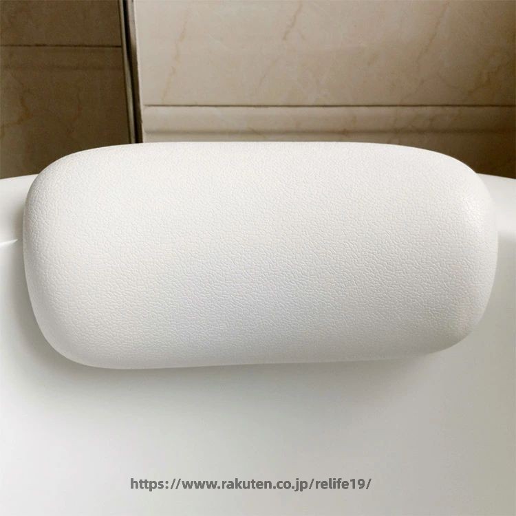 バスピロー お風呂 まくら 枕 吸盤付き バス用品 バスタブ用 浴槽枕 肩こり対策 リ...