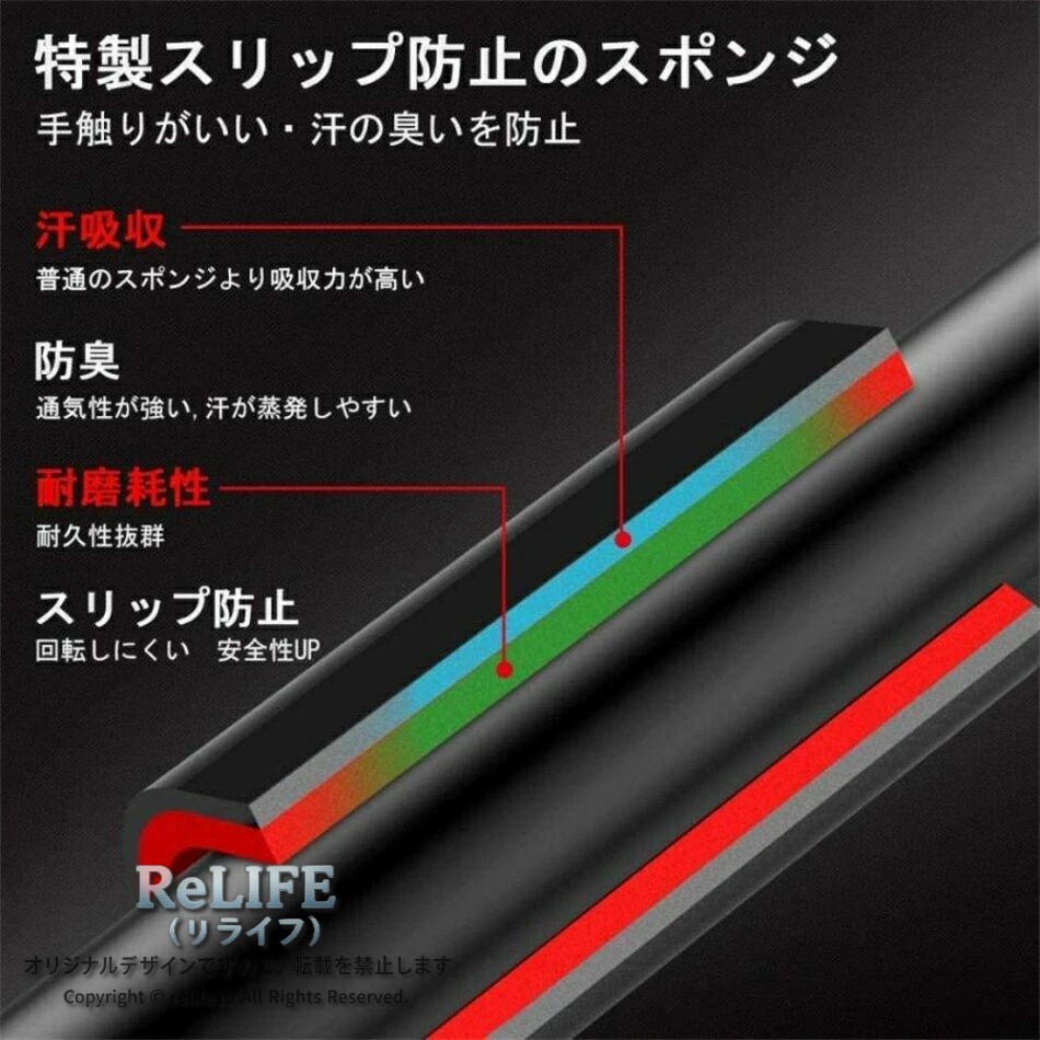 ReLIFE(リライフ)の懸垂バー 耐荷重200kg 鉄棒 懸垂棒 けんすいバー 滑り止 懸垂バー 筋トレーニング ぶら下がり多機能 ドアジム 自宅 チンアップバー チンニングバー エクササイズ｜アングル3