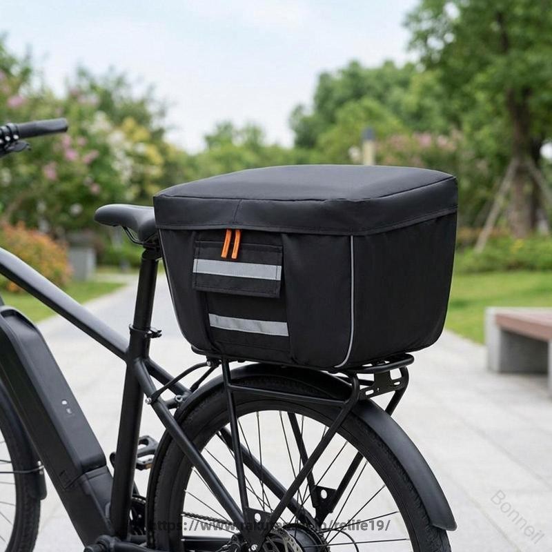 説明: 【自転車用バスケットカバー】自転車用ラックバスケットはオックスフォード生地素材で作られており、防水性、軽量性、耐久性に優れています。【特徴】自転車用パニアバッグバスケットは、耐摩耗性のある外装素材、中央にスポンジ、内側に不織布を採用しています。バスケット製品をあらゆる面から保護し、日差しを遮るために使用されます。【便利】自転車用バスケットライナーは簡単に着脱でき、ほとんどの自転車用バスケットに適しています。【お手入れ簡単】自転車用バスケットライナーは水洗い可能で、水で洗い流して拭くだけで綺麗になります。【多目的】自転車用パニアラックバスケットは、食料品、果物、本などの日用品を運ぶのに最適です。 仕様: 素材：オックスフォード布 サイズチャート: 42cm×32cm×30cm/16.54インチ×12.60インチ×11.81インチ パッケージに含まれるもの: 自転車用バスケットカバー 1個 注意: 手作業による測定やモニターの違いにより、多少の誤差が生じる場合がございますのでご了承ください。ご購入前のご案内● サイズについて：スタッフ間で測り方を統一していますが、実寸に1〜3cmの誤差がある場合がありますのでご了承ください。● 商品の色は、撮影時の光やモニターによって異なる場合がありますのでご注意ください。● 生地特性により匂いが感じられることがありますが、数日で気にならなくなります。● 他店舗と在庫を共有しているため、受注後に欠品となる場合があります。▼出荷前には全て検品を行っておりますが、万が一商品に不具合があった場合は、お問い合わせフォームよりご連絡くださいますようお願い申し上げます。営業日に対応いたしますのでご安心ください。 【原産国／製造国: 中国】 .自転車用バスケットカバーはリアバスケットやカーゴラックに対応し、防水性・耐久性に優れたオックスフォード布製のレインカバーです。マウンテンバイク用にも適しており、アウトドアやサイクリング、通勤通学時の収納物保護に役立ちます。軽量で撥水加工済み、通気性も確保し盗難防止機能やコンパクト収納可能なデザインで便利です。自転車パーツやアクセサリーとして人気でおすすめの収納バッグです。汚れ防止や雨除け、運搬時の保護にも最適な多機能商品でランキング上位のセール対象アイテムです。。 指定された配送時間は承っておりません。【Bonneil】