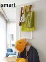 高さ調節ドアハンガー【スマート/smart】(ホワイト 4892/ブラック4893)山崎実業(YAMAZAKI)バッグ掛け 扉収納 引っ掛ける収納 子供部屋 コ...