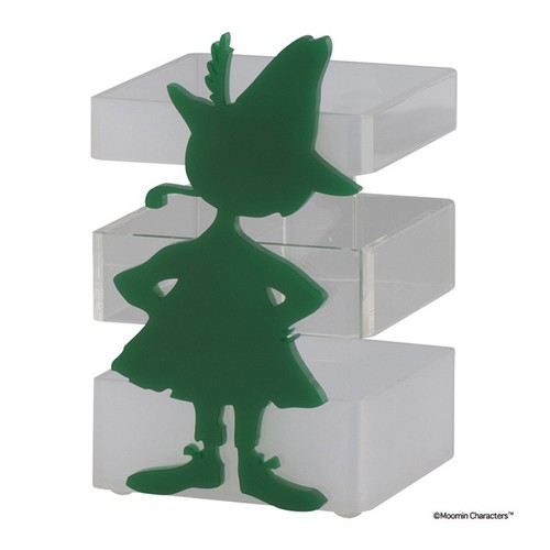 ムーミン（Moomin） シルエットポット アクリル スナフキン KC-5008 サンファーム（Sun farm） ペン立て 小物入れ リモコンスタンド
