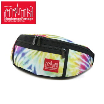 }nb^|[e[W  EGXgobO MP1101TD Manhattan Portage Tie Dye Print Fabric Alleycat Waist Bagv