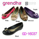 グレンダ ラバー シューズ レディース リボン パンプス Grendha 16037  レディース ラバーパンプス ladies pumps ●