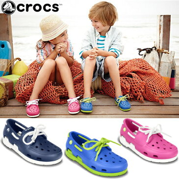 クロックス キッズ ビーチライン ボート シュー crocs beach line boat shoe lace PS 15915 キッズ 靴 サンダル カジュアル サンダル スリッポン スポーツサンダル おしゃれ 可愛い かわいい 男の子 女の子 キッズ靴 シューズ ●【NBNB-33tthd】【正規品】 【07co】