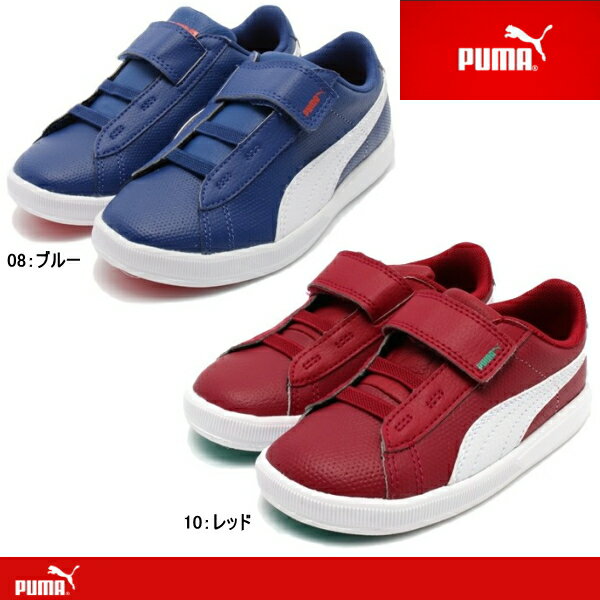 Rakuten - プーマ スニーカー キッズ PUMA アーカイブ Lite L V キッズ 355334 キッズ 靴 スニーカー プーマ シューズ ベビー 紐なし マジックテープ かわいい 男の子 女の子 小さいサイズ