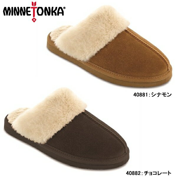 MINNETONKA ミネトンカ サンダル ミネトンカ モカシン レディース チェスニー スカッフ Minnetonka Moccasins サボ シューズ サンダル 本革 スエード 正規品 スリッパムートン おしゃれ カジュアル 22.0cm 【NHNH-47pfnd】● 【16FBoff】【RE】40881/40882