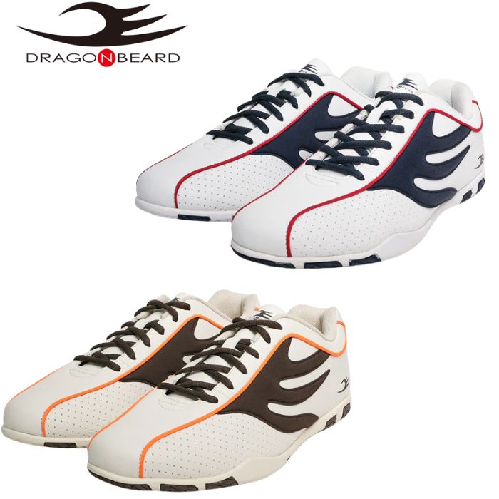 Rakuten - ドラゴンベアード DRAGON BEARD メンズ スニーカー DB 470SY カジュアル シューズ 靴 赤 青 レッド ブル− 父の日 プレゼント ギフト 復刻