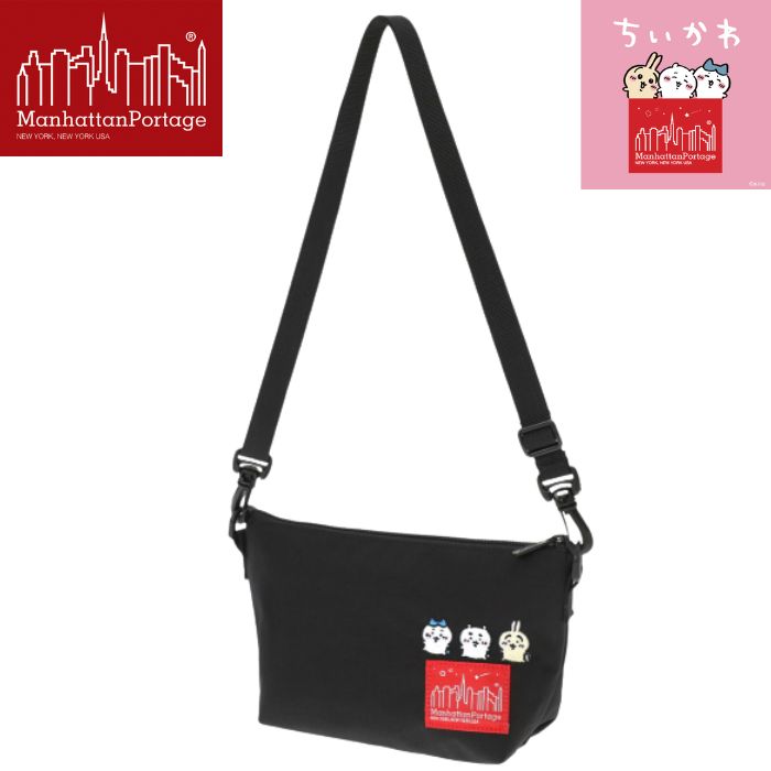 Rakuten - マンハッタンポーテージ ちいかわ MP6020CKW26 ZUCCOTTI CLUTCH 500D CORDURA CKW26 バック カバン BAG キャラクター メンズ レディース 通勤 通学 お出掛け 鞄 ショルダーバッグ ポーチ 2WAY 黒 ブラック