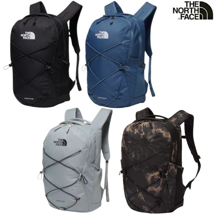 Rakuten - ザノースフェイス ジェスター NM82462 THE NORTH FACE JESTER バックパック 旅行 キャンプ アウトドア 26L ブラック グレー ブルー カジュアル バッグ リュック デイパック