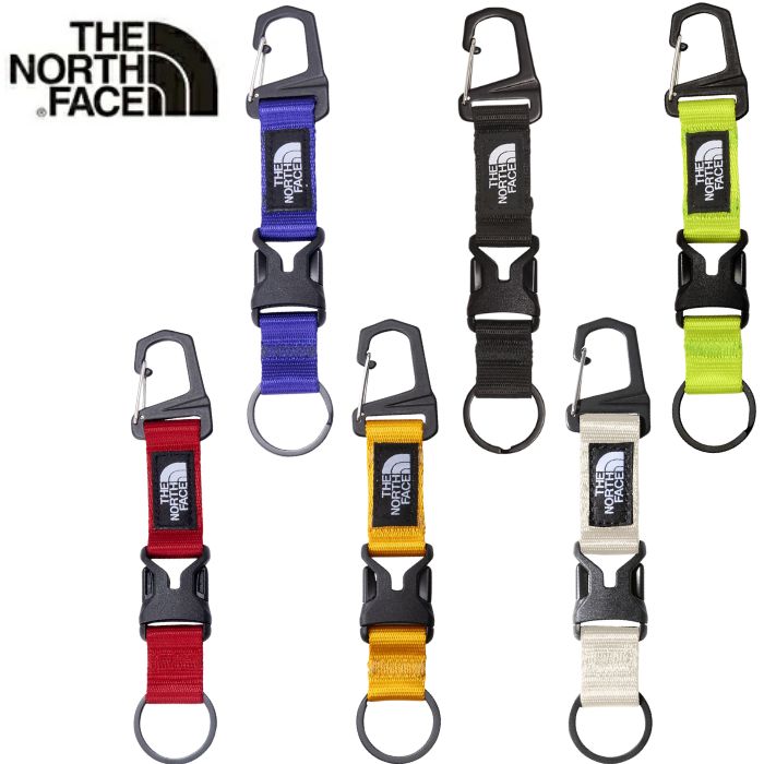 Rakuten - ザノースフェイス THE NORTH FACE TNFキーキーパーロング NN32435 ユニセックス TNF KEY KEEPER L 普段使い 旅行 お出かけ シンプル カジュアル カラビナ付き キーホルダー 小物 お揃い ペア プレゼント