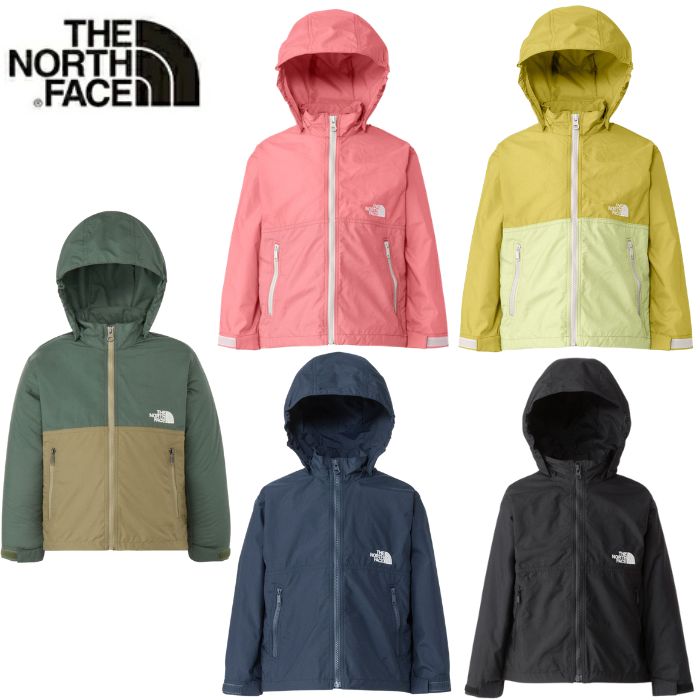 Rakuten - ザノースフェイス THE NORTH FACE トドラーコンパクトジャケット NPT22510 キッズ T COMPACT JACKET アウター ジャケット 普段使い 旅行 お出かけ 軽量 通園 シンプル カジュアル キャンプ アウトドア デイリーユース ギフト プレゼント