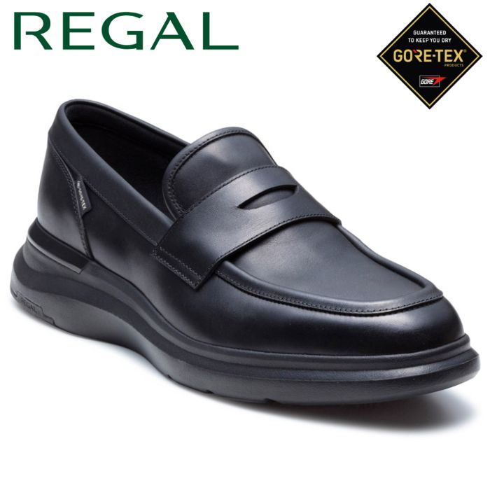 乐天商城 - リーガル REGAL 72HL BE ローファー GORE-TEX メンズ 靴 リーガル 通勤 革靴 ゴアテックス 防水 防水耐久性 透湿性 スニーカー シンプル 黒 ブラック おしゃれ
