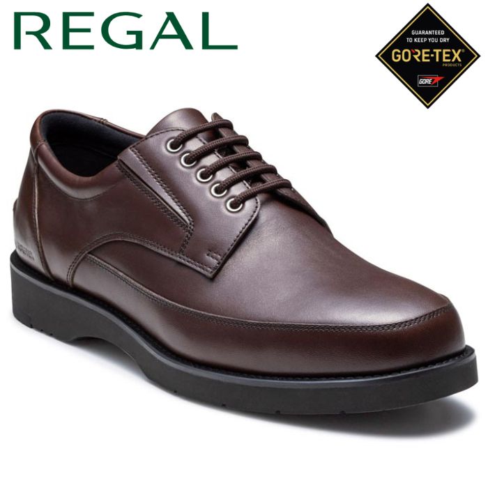 Rakuten - リーガル REGAL 81JL BG Uモカ GORE-TEX メンズ 靴 リーガル 通勤 革靴 ゴアテックス 防水 防水耐久性 透湿性 スニーカー シンプル 茶 ダークブラウン おしゃれ ビジネスシューズ