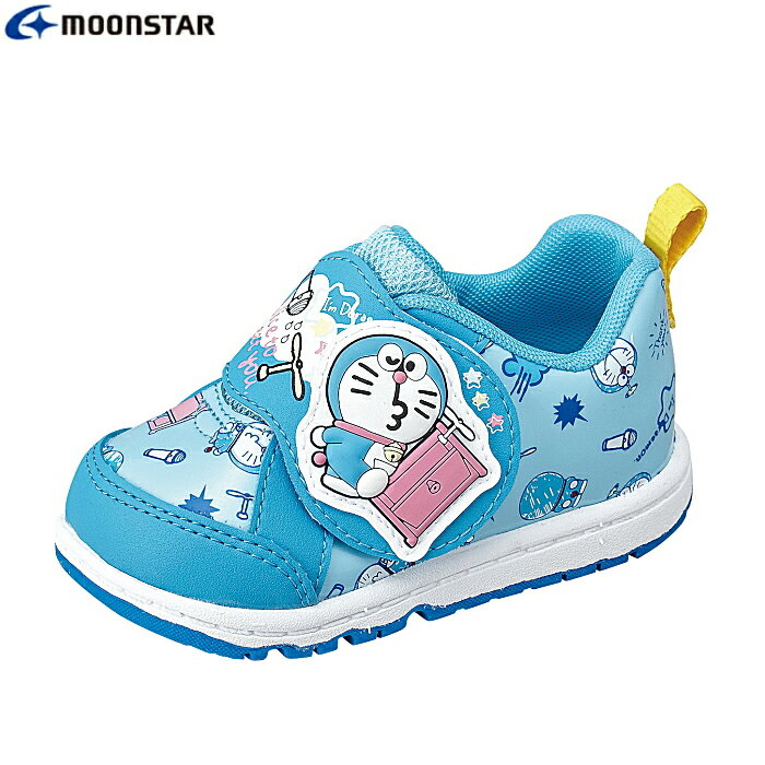 ドラえもん ベビー シューズ スニーカー ムーンスター moonstar 子供靴 DRM B05 出産祝い 女の子 男の子 誕生日 ベビー靴