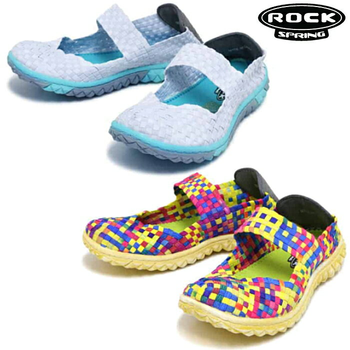 Rakuten - ロックスプリング ROCK SPRING レディース スニーカー オーバー フラット カジュアル シューズ RS-123 OVER FLAT 踵を踏める 2WAY