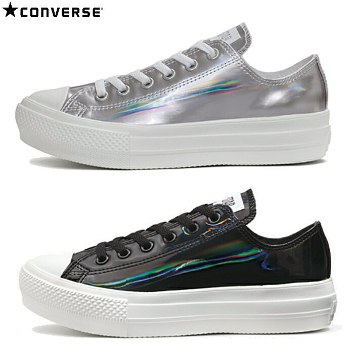 コンバース レディース スニーカー sneaker 20代 30代 40代 50代 オールスター ライト PLTS ホログラム OX CONVERSE