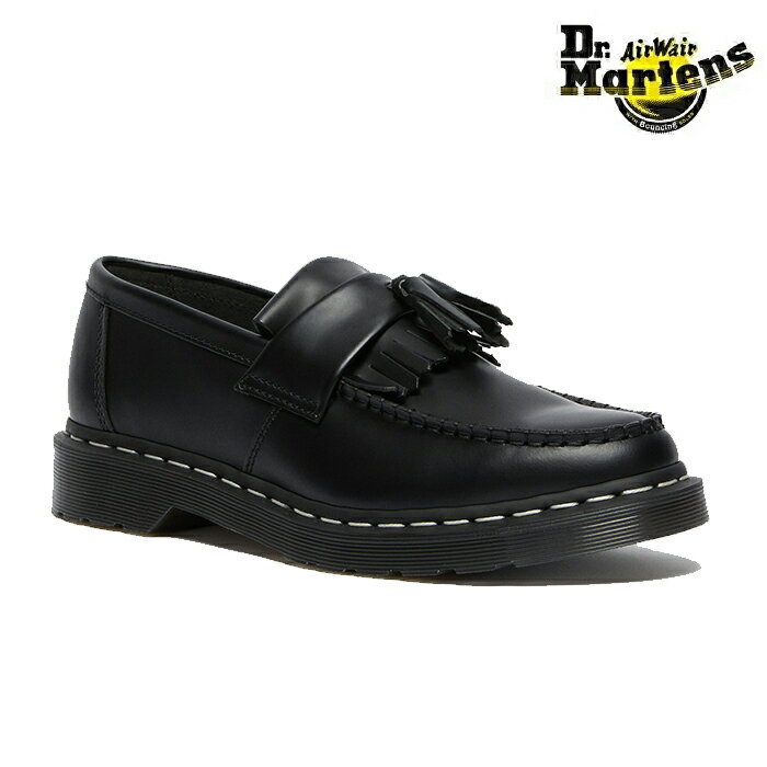 ドクターマーチン Dr.Martens ADRIAN ADRIAN WHITE STITCH 26805001 レディース メンズ ホワイト ステッチ ローファー