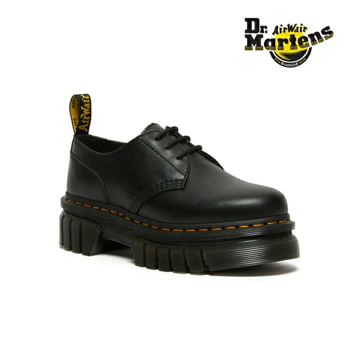 ドクターマーチン Dr.Martens オードリック 3ホールシューズ Audrick 3 Eye Shoe 27147001 厚底 3ホール イエローステッチ