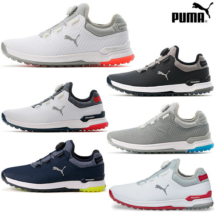 プーマ PUMA メンズ ゴルフシューズ ゴルフ プロアダプト アルファキャット ディスク スパイクレス シューズ 376043 1