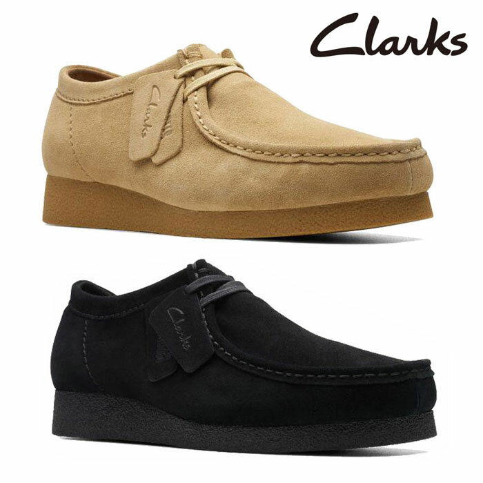 クラークス Clarks メンズ カジュアル 26172818/26172817 ワラビーエヴォウォータープルーフ WallabeeEVO WP 防水 スエード 正規代理店商品