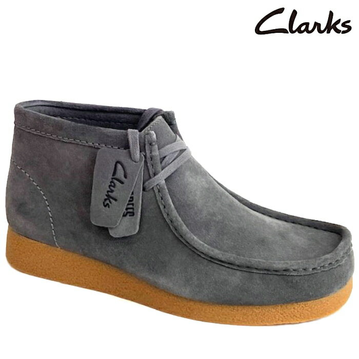 クラークス Clarks メンズ カジュアルシューズ ワラビーエヴォ ブーツ WallabeeEVO Bt 26174938 スエード 正規代理店商品