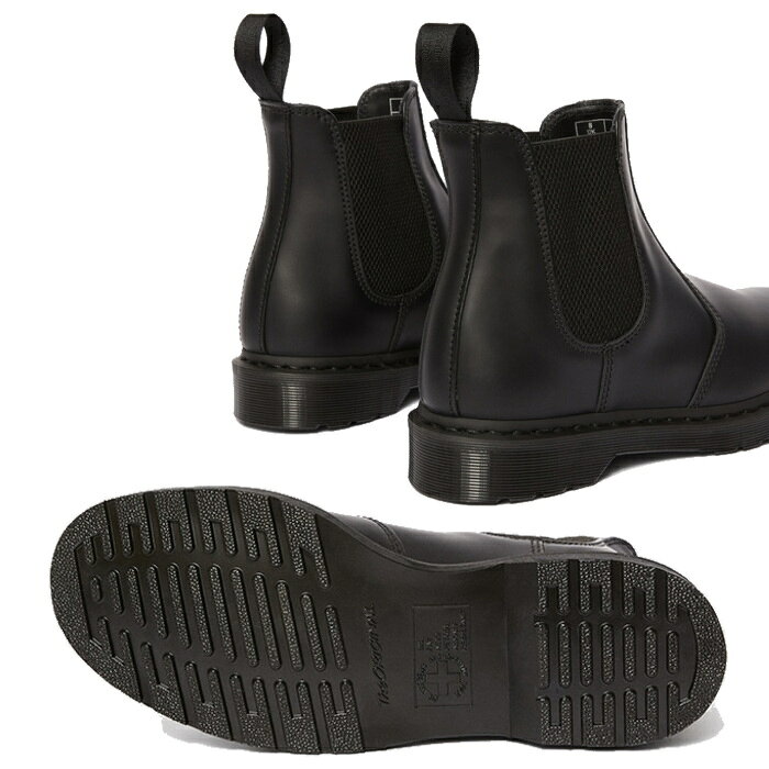ドクターマーチン Dr.Martens メンズ レディース サイドゴアブーツ 2976 MONO チェ...