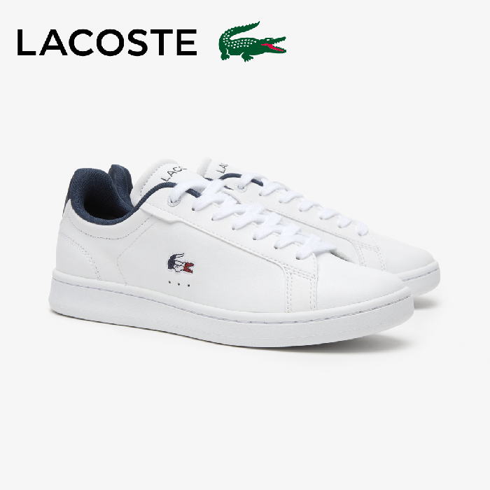 ラコステ LACOSTE 45SFA0084 CARNABY PRO TRI 123 1 SFA レディース ローカットスニーカー ホワイト ネイビー スポーツ レースアップ カジュアルシューズ