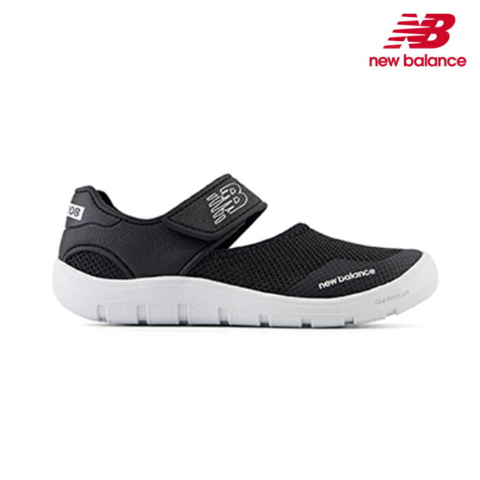 ニューバランス New Balance ベビー キッズ スポーツサンダル IO208 A2 ブラック/ホワイト 水陸両用 海 川 プール 夏 ウォーターシューズ 子供靴
